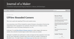 Desktop Screenshot of blog.warrenmoore.net
